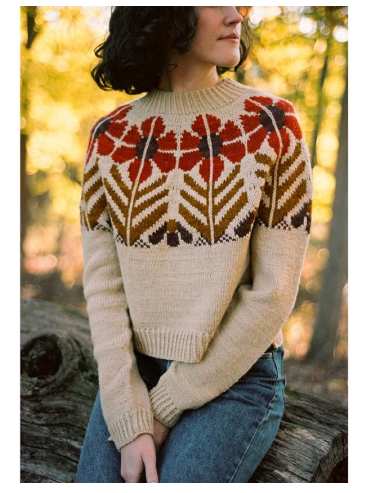 Harvest Flower Sweater Kit