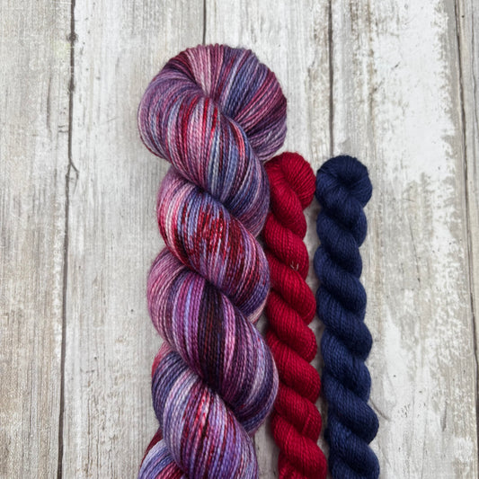 Berry Crush- July Sock Club
