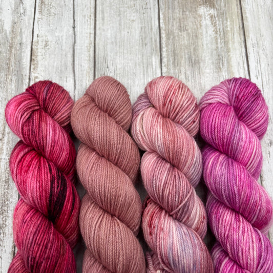 Ballet Slipper, High Maintenance, Isn’t it Romantic, Watercolor 4 Pack