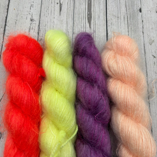 Elmer, Hello Yellow, Mulberry, Creamsicle 4 Pack