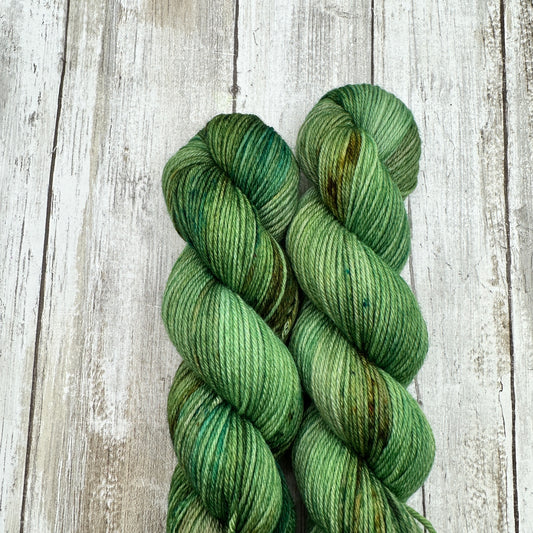 Dark Green Watercolor