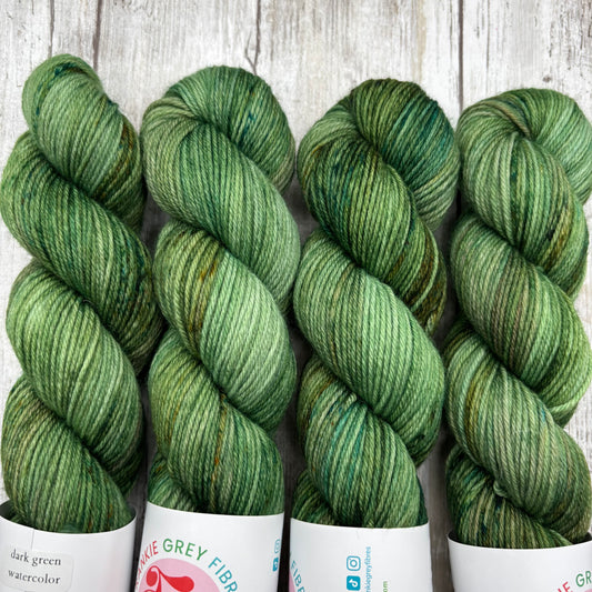 OOAK Dark Green Speckle 4 Pack