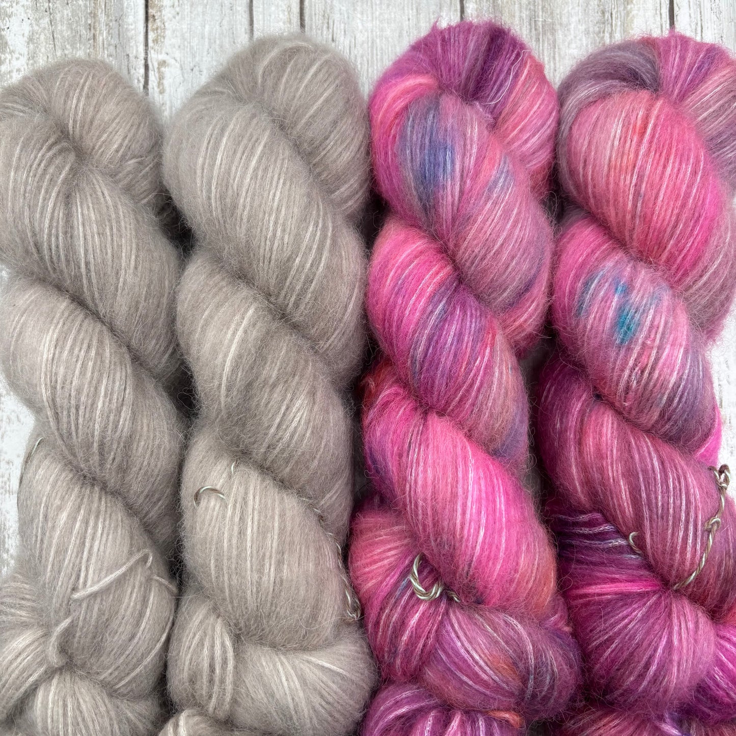 Stone + Pink Speckle 4 Pack