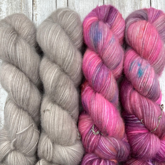 Stone + Pink Speckle 4 Pack