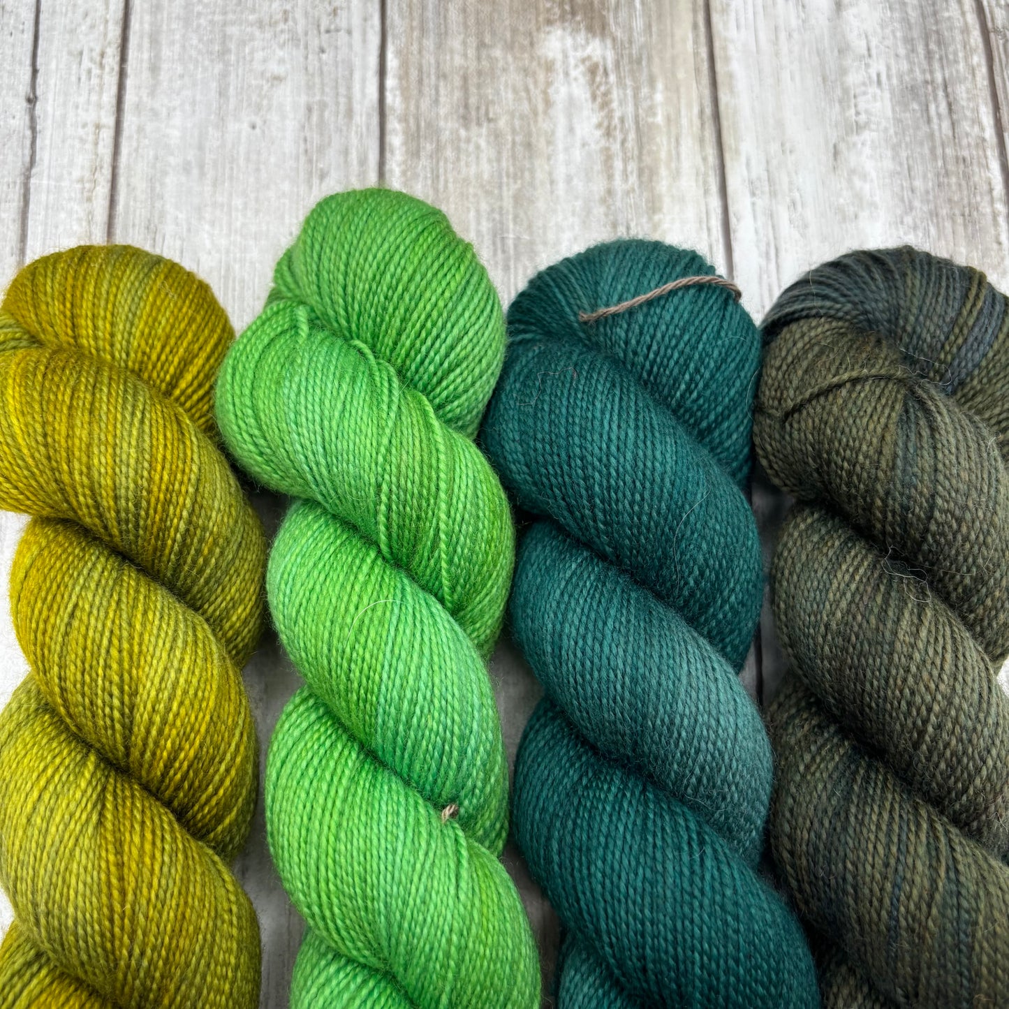 Grasshopper, Kate’s Green, Evergreen, Army 4 Pack