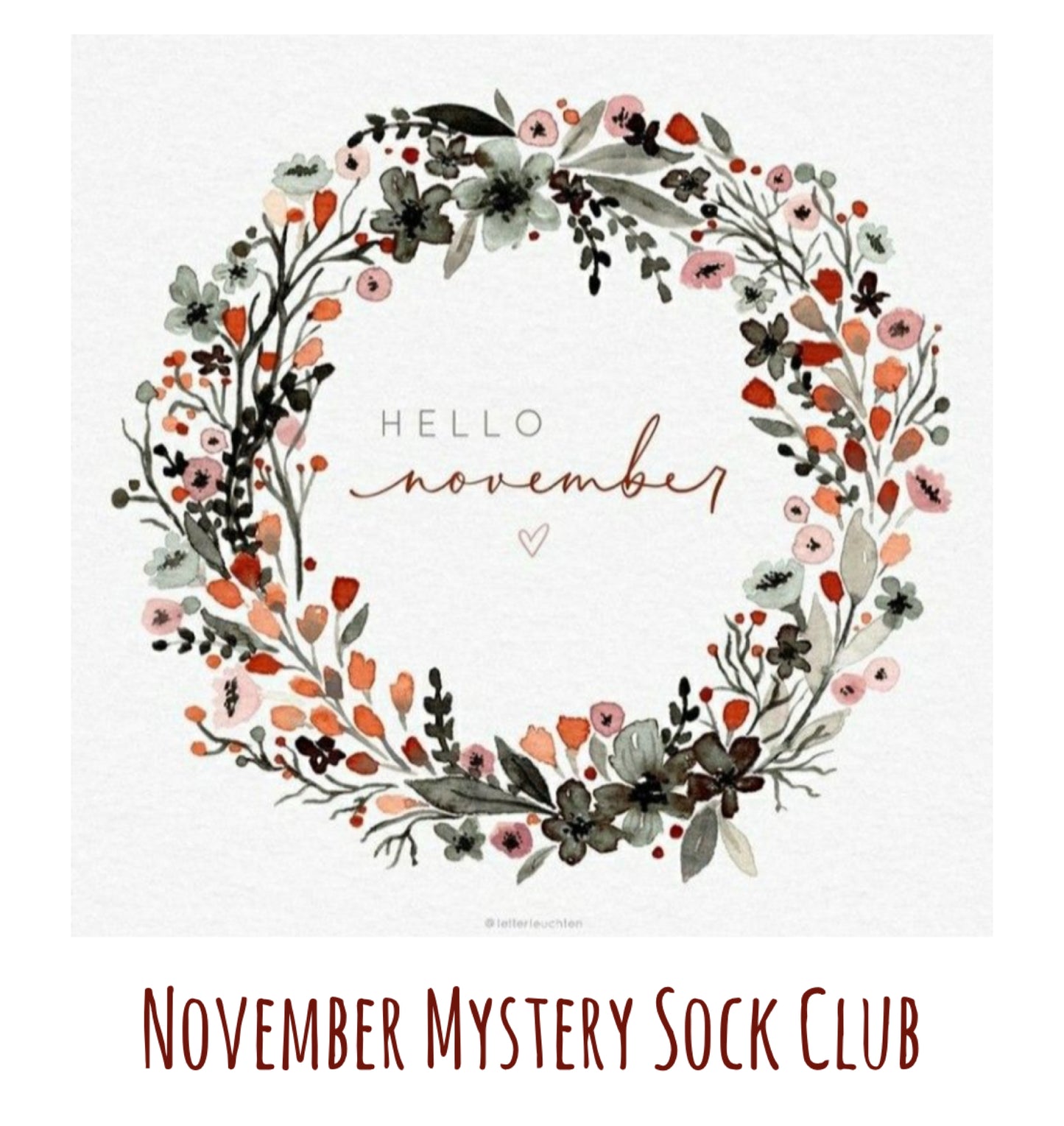 Mystery Sock Club- November