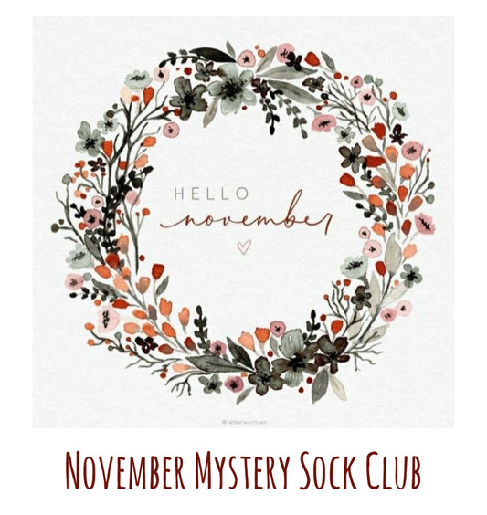 Mystery Sock Club- November