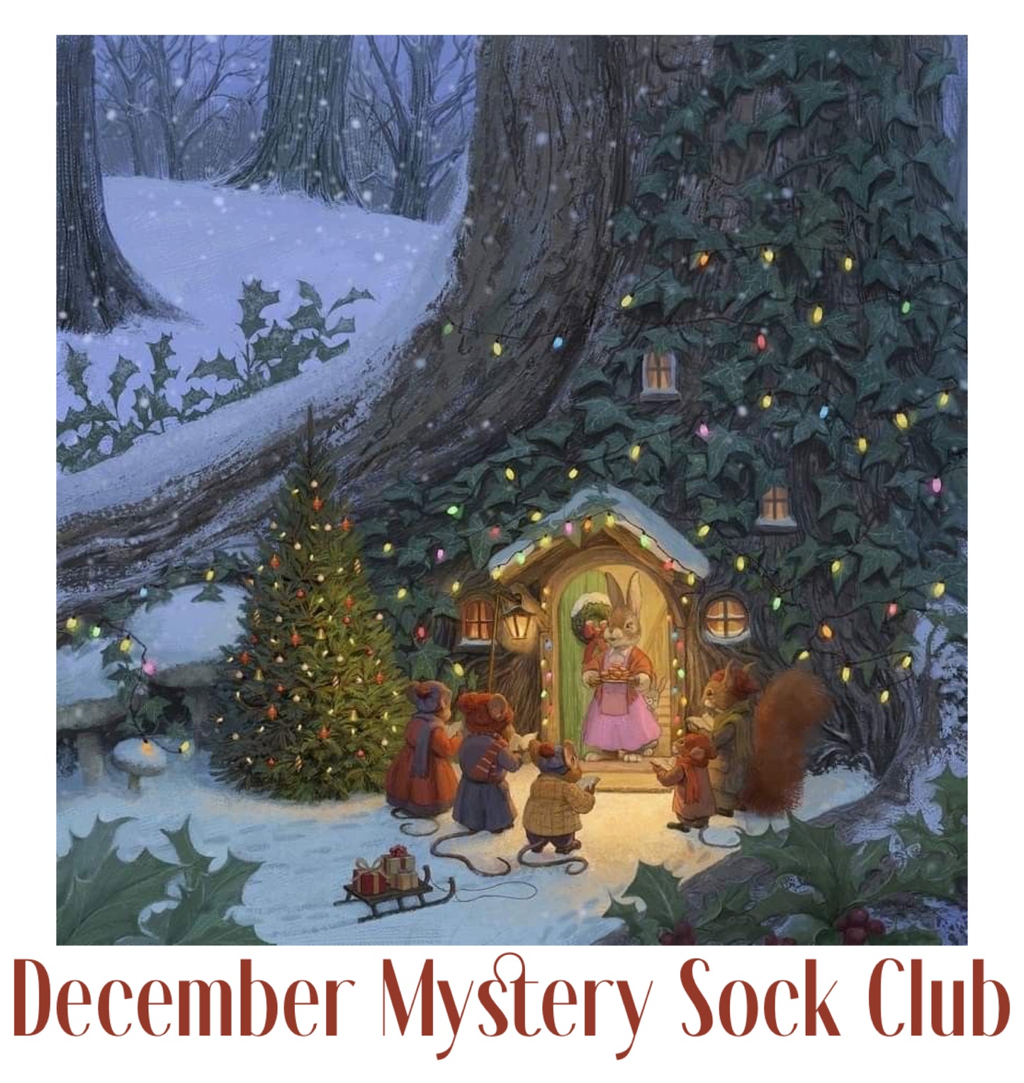 Mystery Sock Club- December