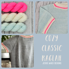 Load image into Gallery viewer, Cozy Classic Raglan Sweater Kit
