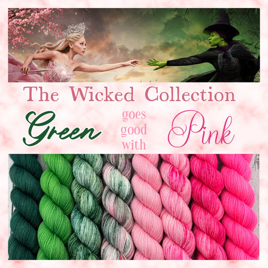 Pink goes good with Green | Wicked Collection 50g Set